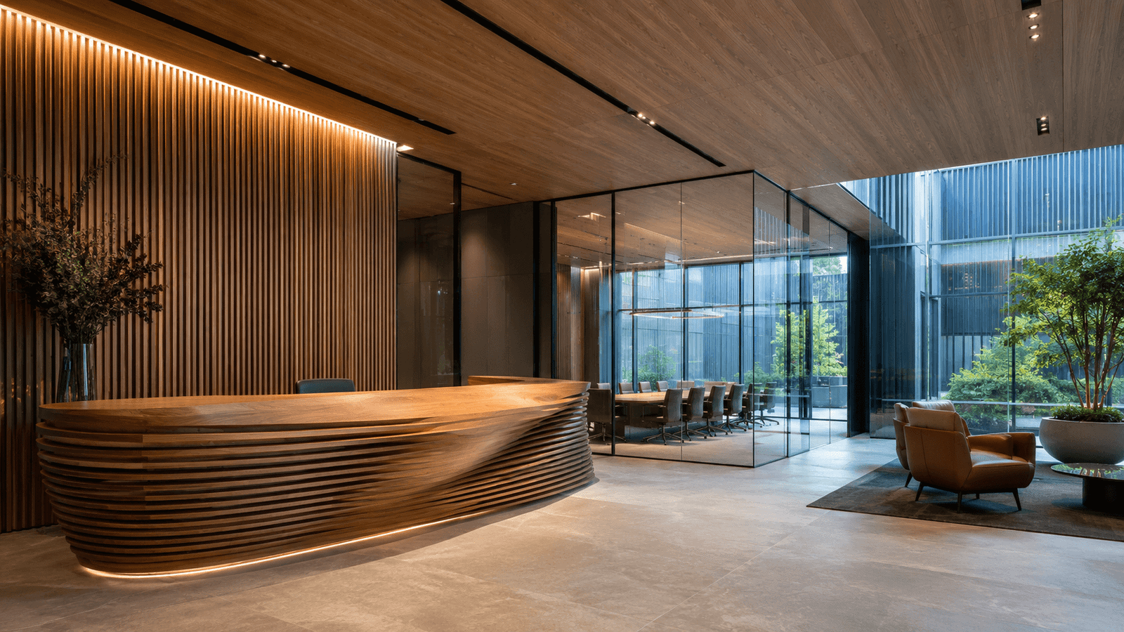 Single-storey home with black-framed aluminium windows
