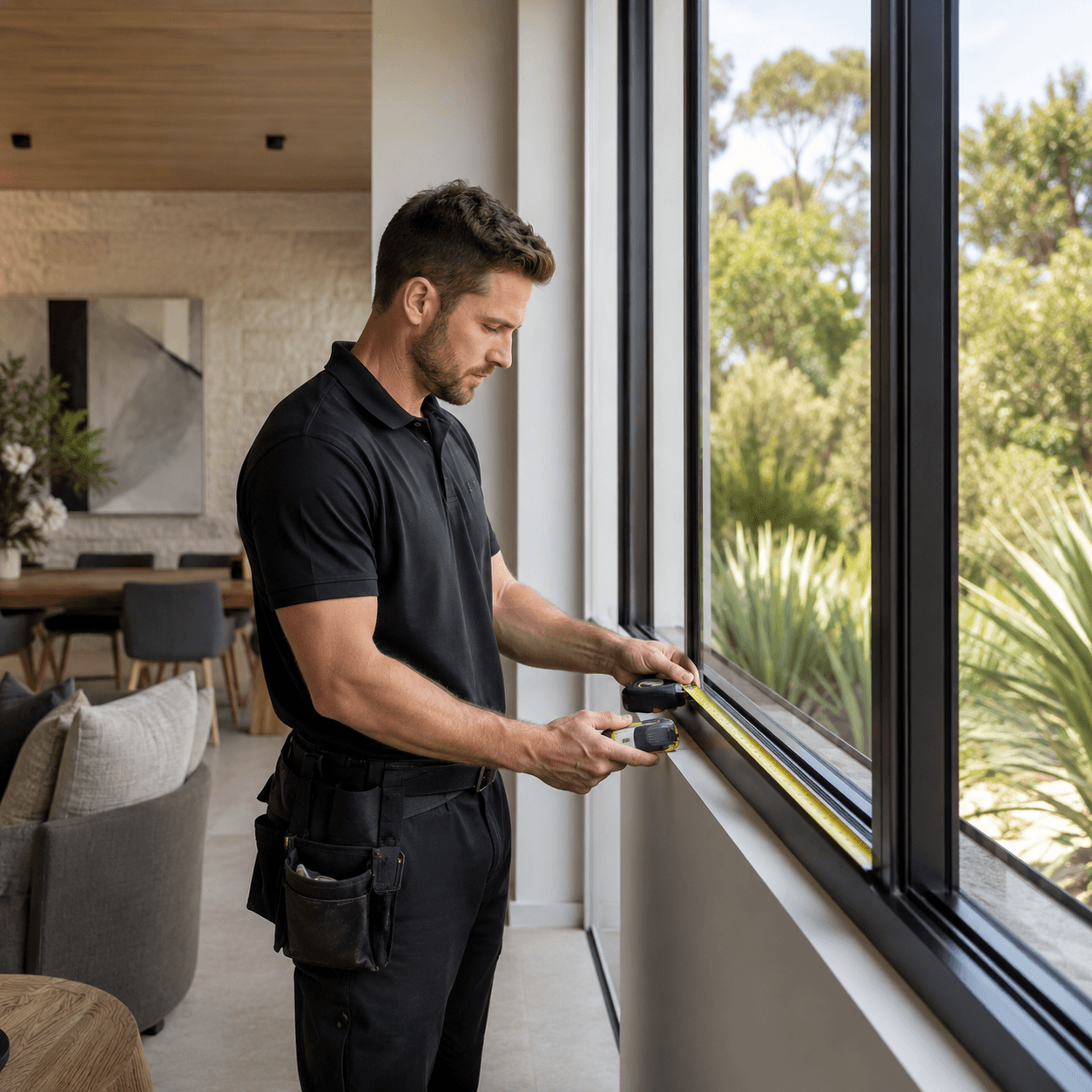 Measuring and planning a glazing job